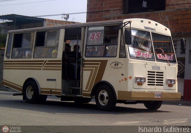 CA -  A.C. Transanesteban 49 por Isnardo Guti�rrez