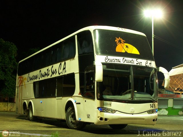 Cruceros Oriente Sur 141 por J. Carlos G�mez