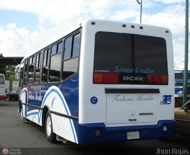A.C. Mixta de Transporte T�chira M�rida R.L. 0007 por Jhonangel Montes