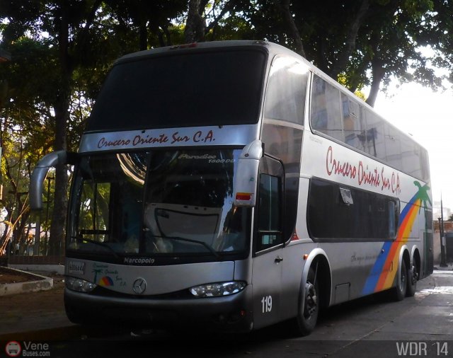 Cruceros Oriente Sur 119 por Waldir Mata