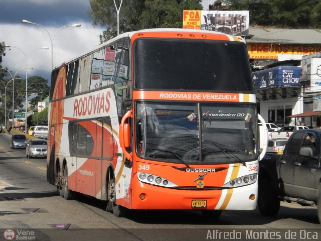 Rodovias de Venezuela 349 por Alfredo Montes de Oca