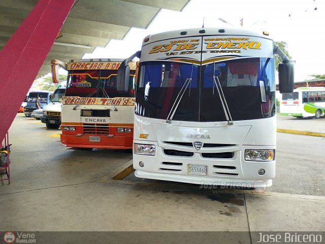 Garajes Paradas y Terminales Valera por Jos� Brice�o