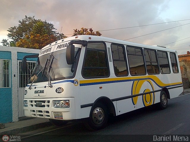 Transporte Privado Yurubi 006 por Daniel Mena