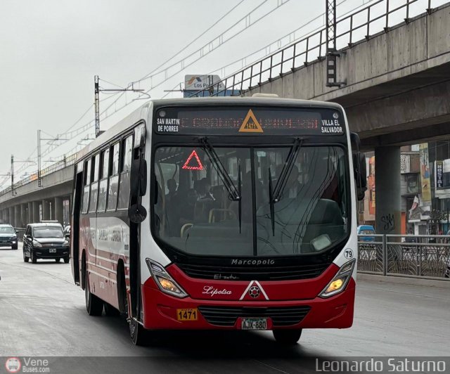 L�nea Peruana de Transportes S.A. 079 por Leonardo Saturno