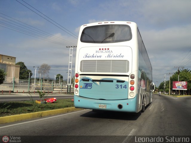 A.C. Mixta de Transporte T�chira M�rida R.L. 0314 por Leonardo Saturno