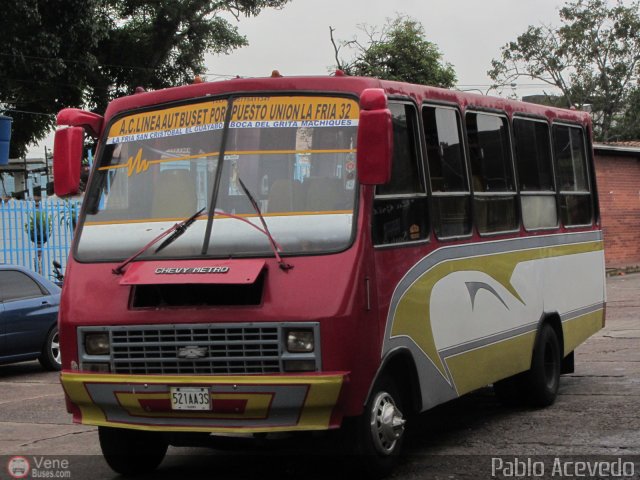 A.C. L�nea Autobuses Por Puesto Uni�n La Fr�a 32 por Pablo Acevedo