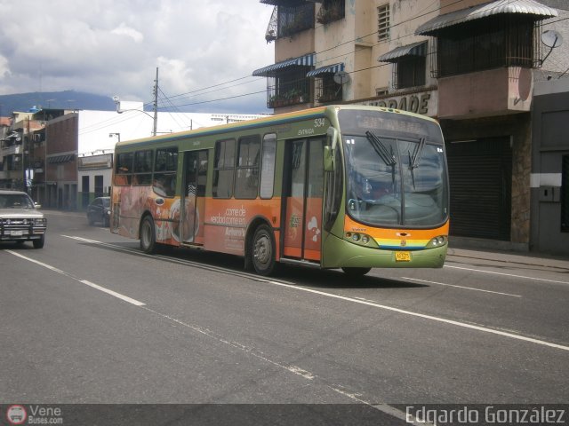 Metrobus Caracas 534 por Edgardo Gonz�lez