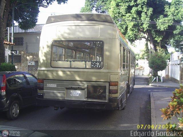 Metrobus Caracas 967 por Edgardo González
