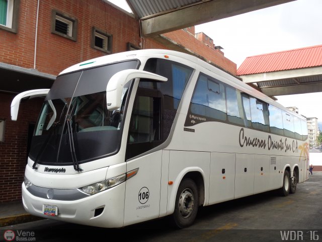 Cruceros Oriente Sur 106 por Waldir Mata