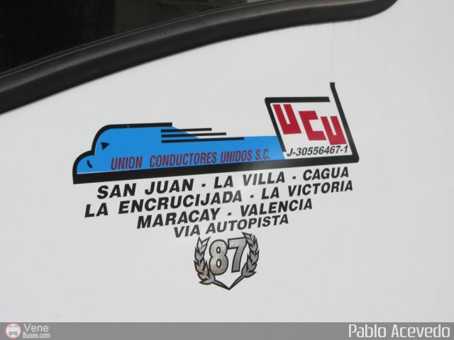Uni�n de Conductores Unidos S.C. 087 por Pablo Acevedo