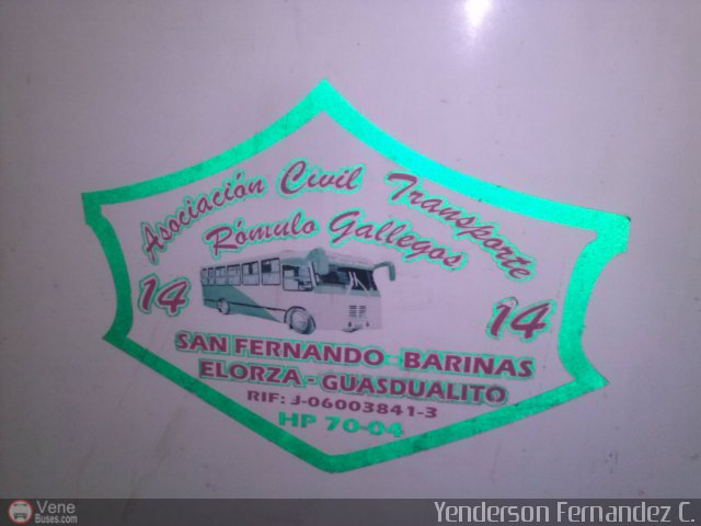 A.C. R�mulo Gallegos 14 por Yenderson Cepeda