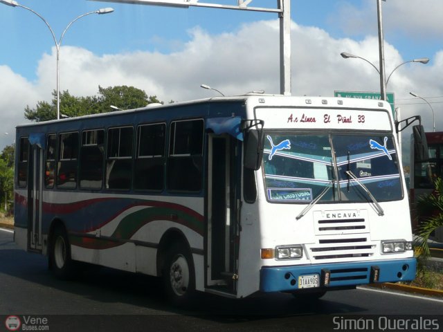 L�nea El Pi�al A.C. 33 por Sim�n Querales