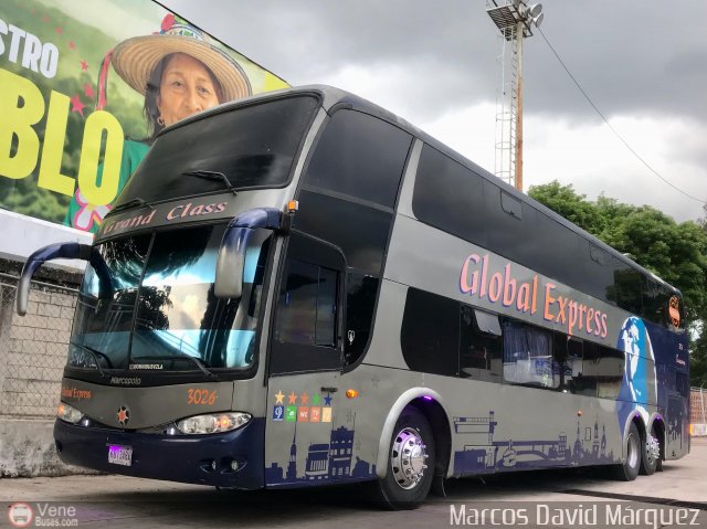 Global Express 3026 por Marcos David M�rquez