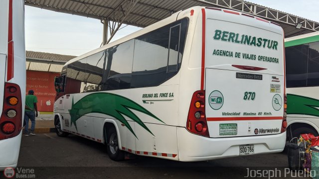 Berlinas del Fonce 870 por Joseph Puello