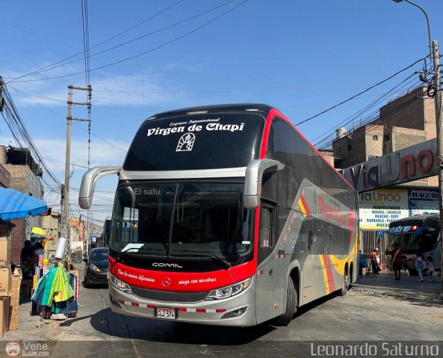 Expreso Internacional Virgen de Chapi 574 por Leonardo Saturno
