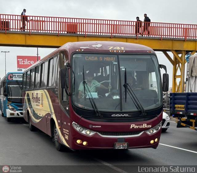 Empresa de Transporte Per� Bus S.A. 741 por Leonardo Saturno