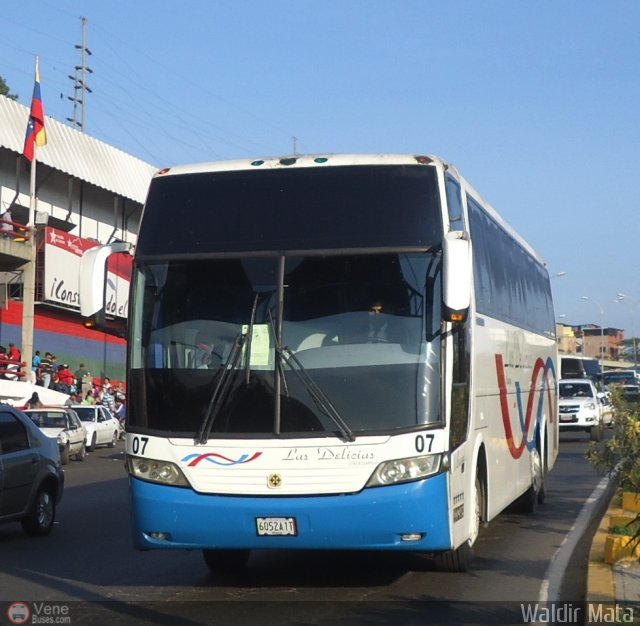 Transporte Las Delicias C.A. E-07 por Waldir Mata