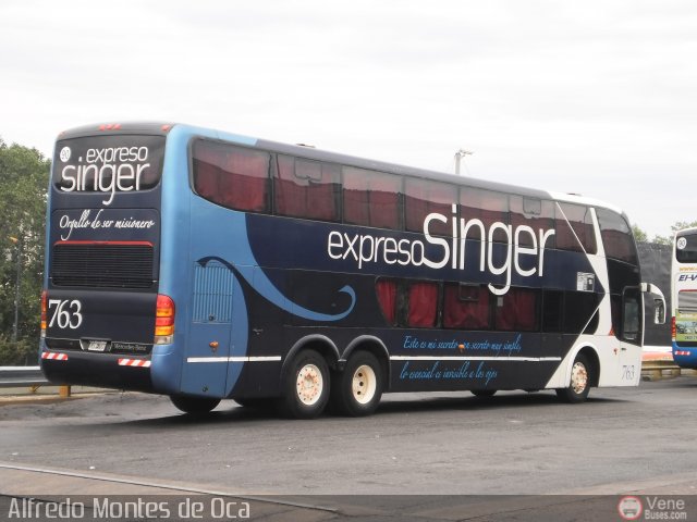 Expreso Singer 763 por Alfredo Montes de Oca