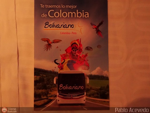 Cat�logos Folletos y Revistas Bolivariano - Peru por Pablo Acevedo