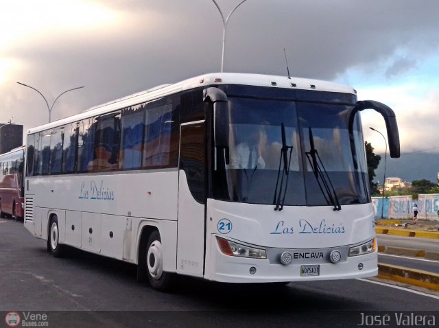 Transporte Las Delicias C.A. E-21 por Jos Valera