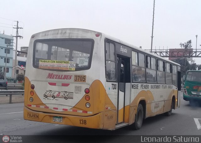 E.T. Urbano Lnea 4 S.A. 138 por Leonardo Saturno