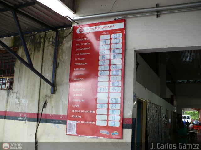 Garajes Paradas y Terminales Maturin por J. Carlos Gmez