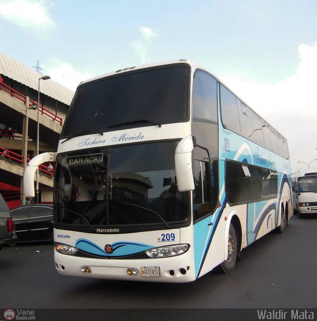 A.C. Mixta de Transporte T�chira M�rida R.L. 0209 por Waldir Mata