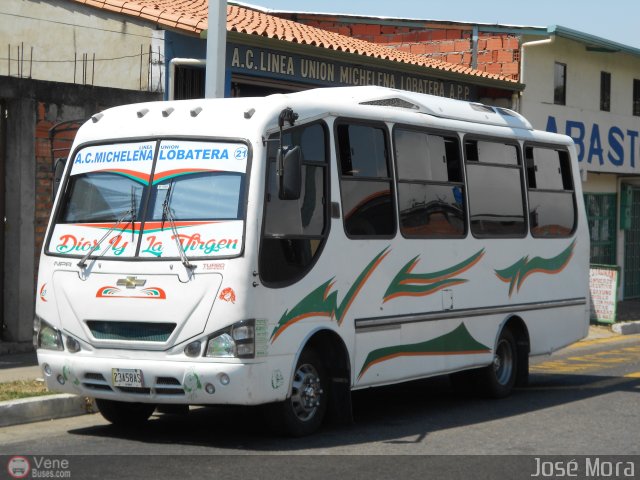 L�nea Uni�n Michelena Lobatera A.C. 21 por Jos� Mora