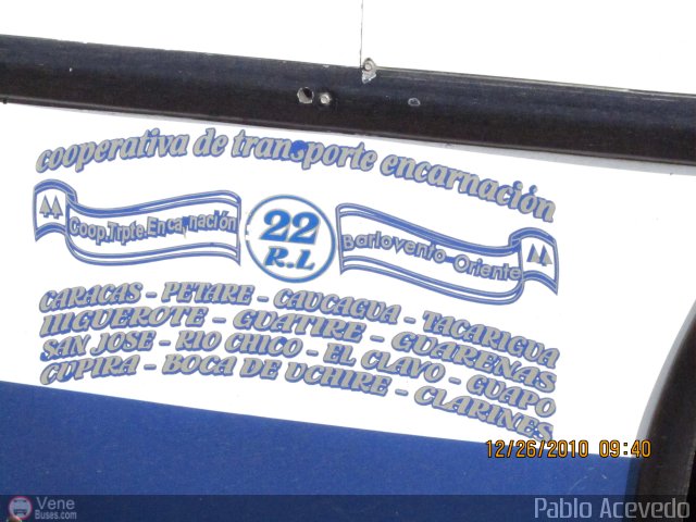 A.C. de Transporte Encarnación 022 por Pablo Acevedo