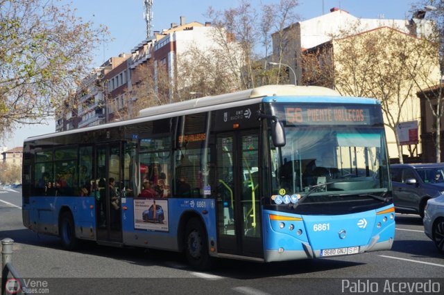 Empresa Municipal de Transportes de Madrid 6861 por Pablo Acevedo