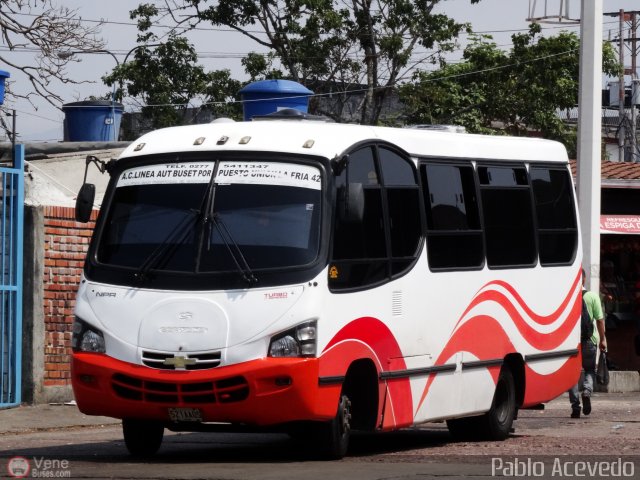 A.C. L�nea Autobuses Por Puesto Uni�n La Fr�a 42 por Pablo Acevedo