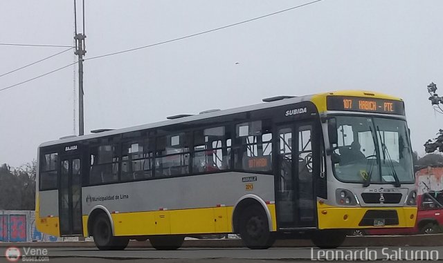 Per Bus Internacional - Corredor Amarillo 2013 por Leonardo Saturno