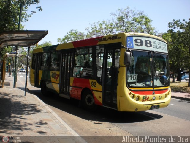 Expreso Quilmes S.A. 092 por Alfredo Montes de Oca