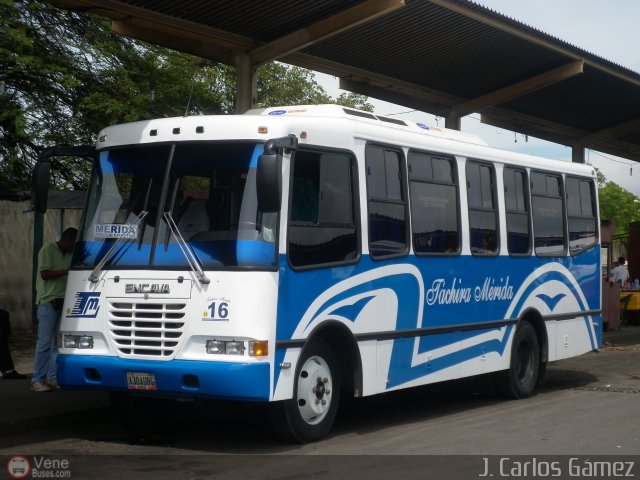 A.C. Mixta de Transporte T�chira M�rida R.L. 0016 por J. Carlos G�mez