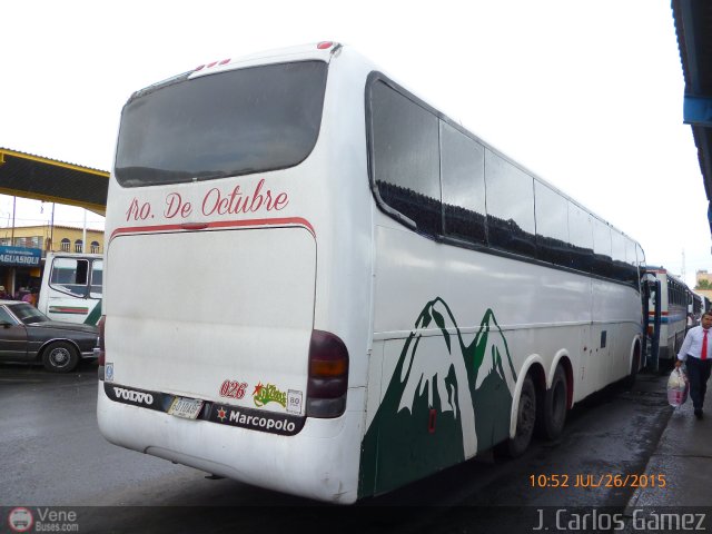 L�nea 1ero de Octubre 026 por J. Carlos G�mez