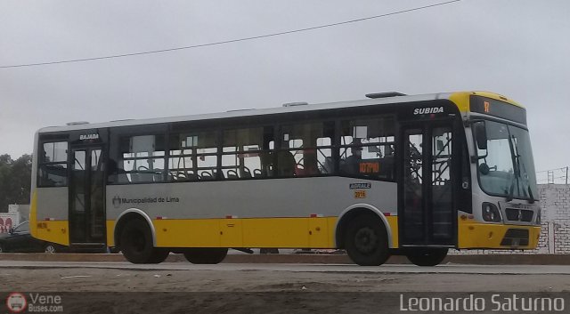 Per� Bus Internacional - Corredor Amarillo 2016 por Leonardo Saturno