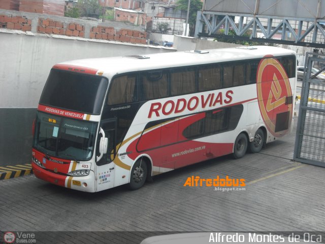Rodovias de Venezuela 403 por Alfredo Montes de Oca