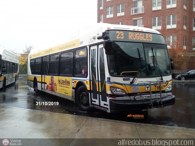 MBTA - Massachusets Bay Transportation Authority 1891 por Alfredo Montes de Oca