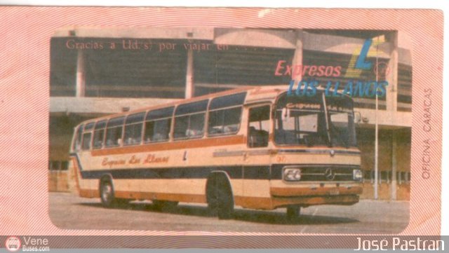 Pasajes Tickets y Boletos Expresos Los Llanos Boleto 03 por Jos Pastran