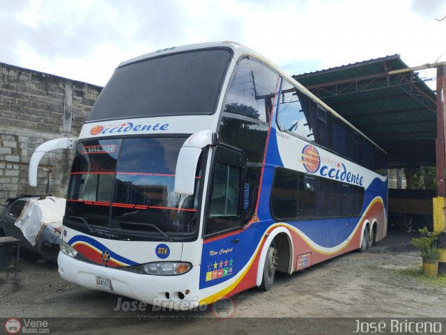 Expresos Occidente 374 por José Briceño