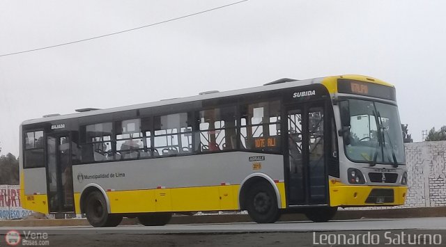 Per� Bus Internacional - Corredor Amarillo 2019 por Leonardo Saturno