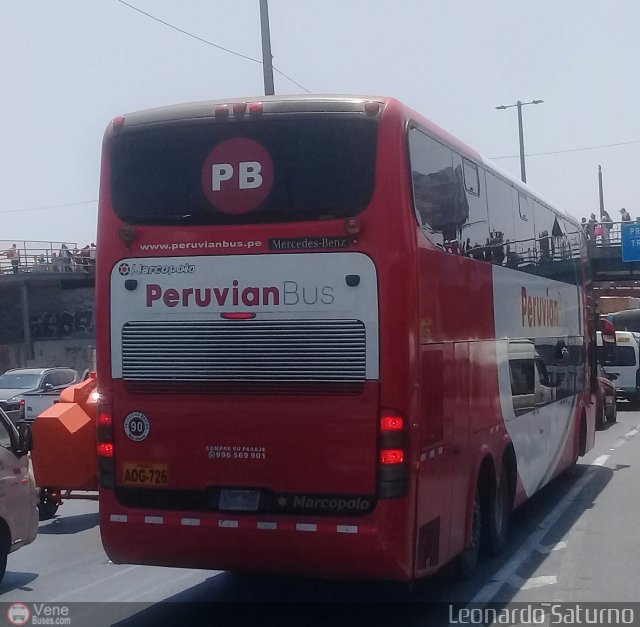 Peruvian Bus 726 por Leonardo Saturno