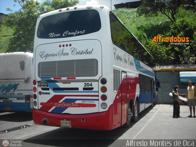 Expresos San Cristbal 204 por Alfredo Montes de Oca