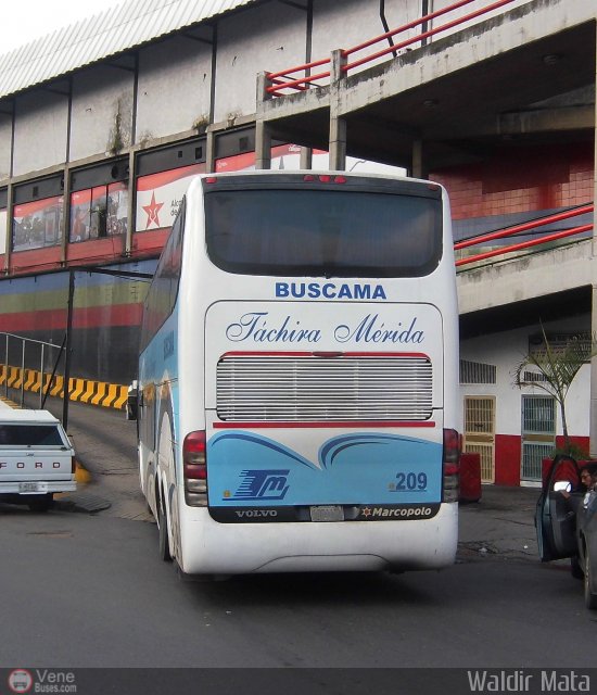 A.C. Mixta de Transporte T�chira M�rida R.L. 0209 por Waldir Mata