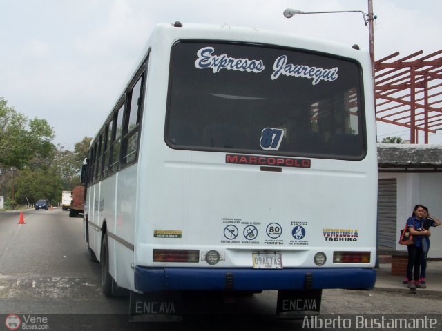 Expresos J�uregui 087 por Alberto Bustamante