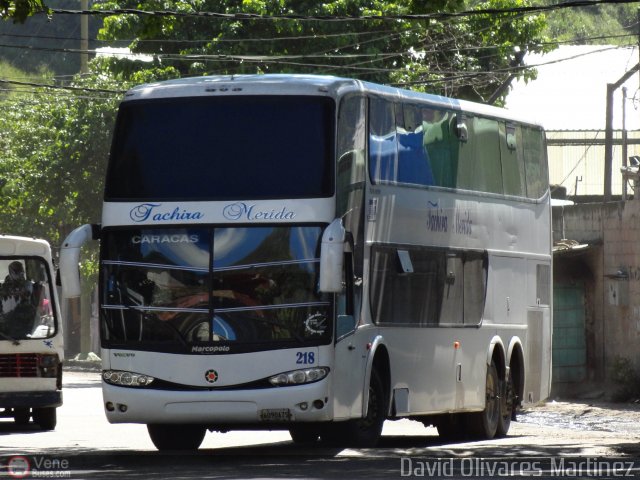 A.C. Mixta de Transporte T�chira M�rida R.L. 0218 por David Olivares Martinez