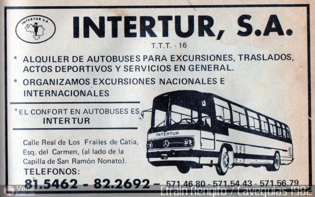 Catálogos Folletos y Revistas Caveguias 1982 por Luis Figuera