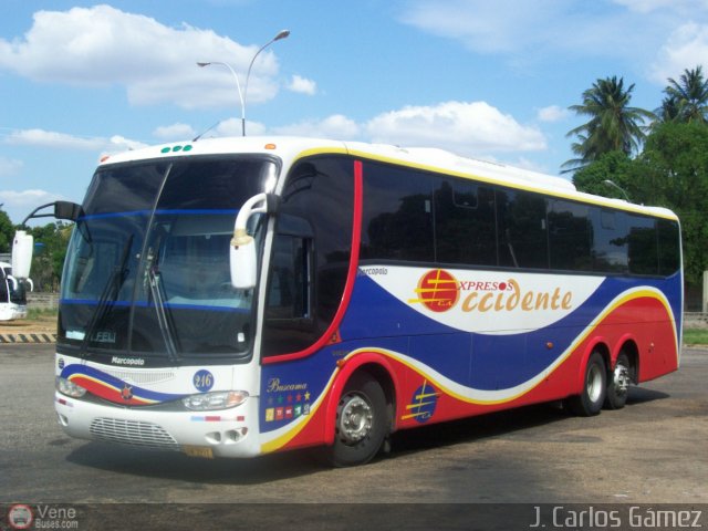 Expresos Occidente 216 por J. Carlos G�mez