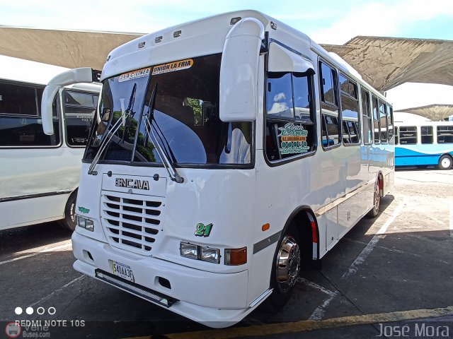 A.C. L�nea Autobuses Por Puesto Uni�n La Fr�a 21 por Jos� Mora