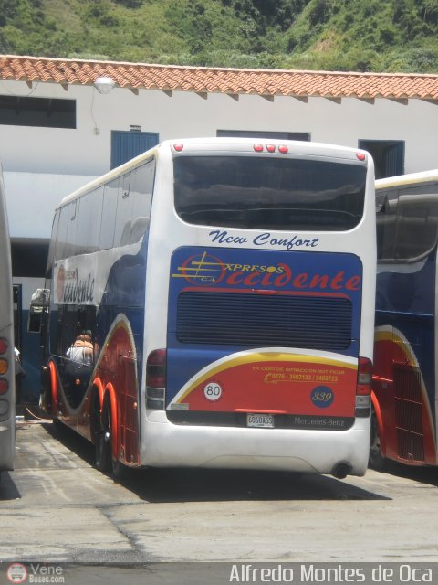 Expresos Occidente 339 por Alfredo Montes de Oca